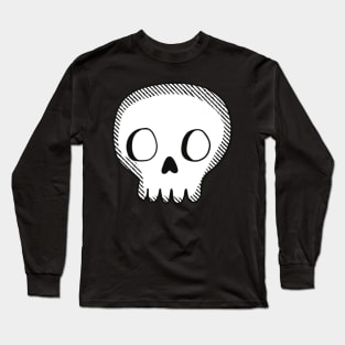 Cute Halloween skull Long Sleeve T-Shirt